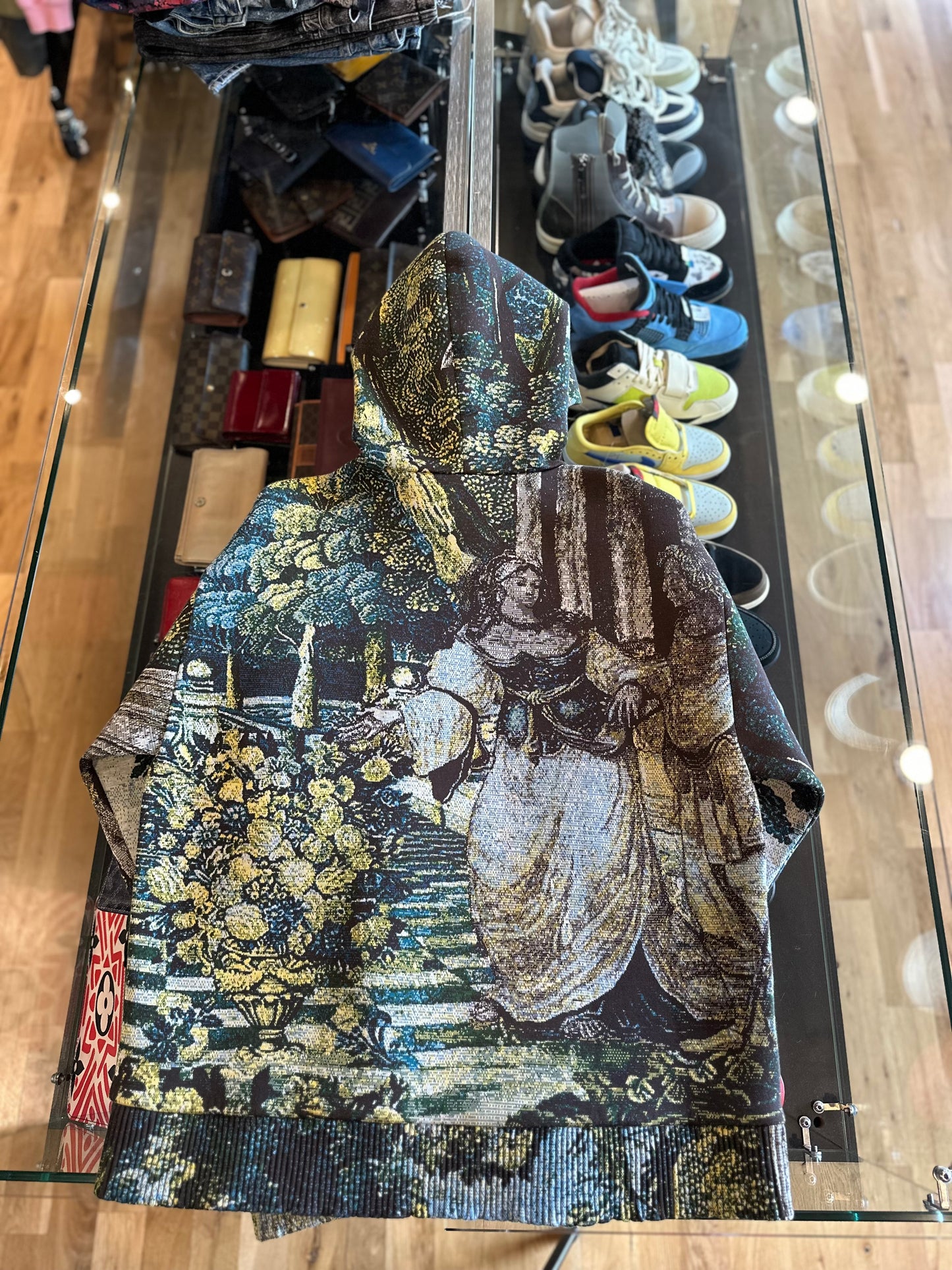 Louis Vuitton Tapestry Hoodie DS Size Large