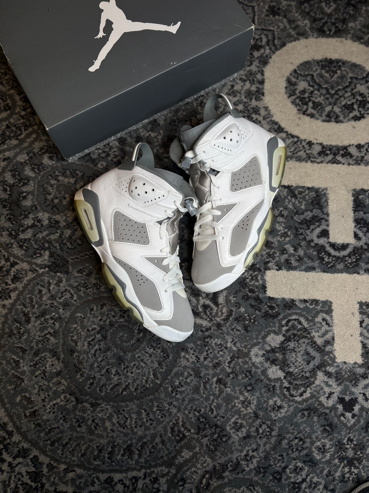 Jordan 6 Retro “Cool Grey” Po Og Size 8