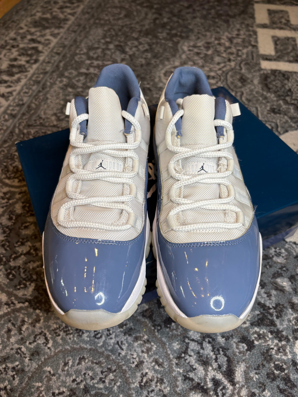Jordan 11 Retro Low “Diffused Blue” Clean Og Size 11.5