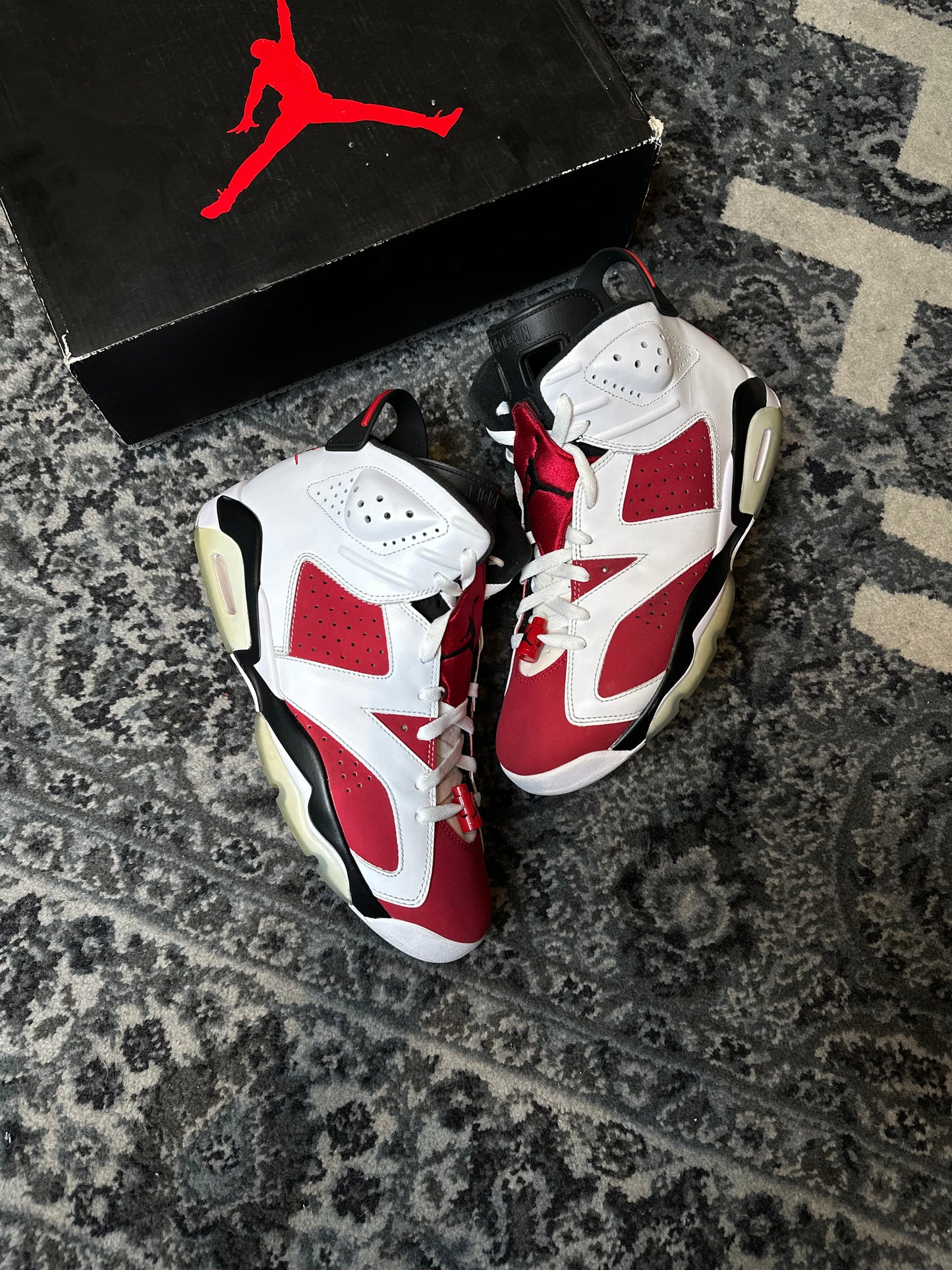 Jordan 6 Retro “Carmine” Clean Og Size 10