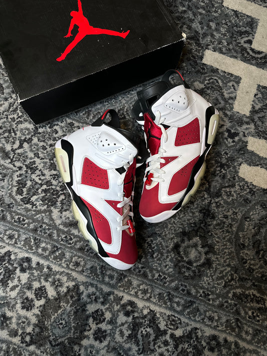 Jordan 6 Retro “Carmine” Clean Og Size 10