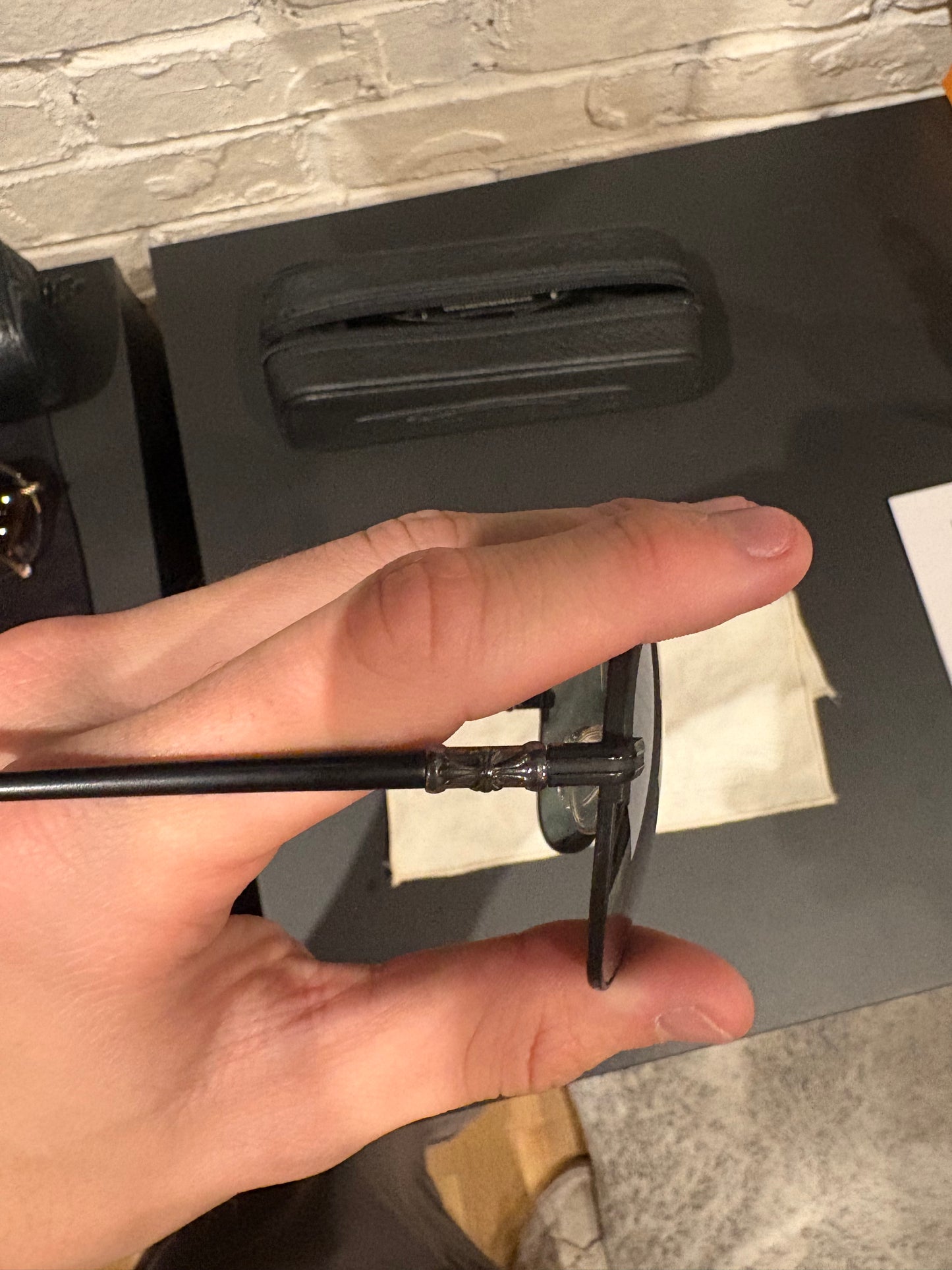 Chrome Hearts Black Sunglasses