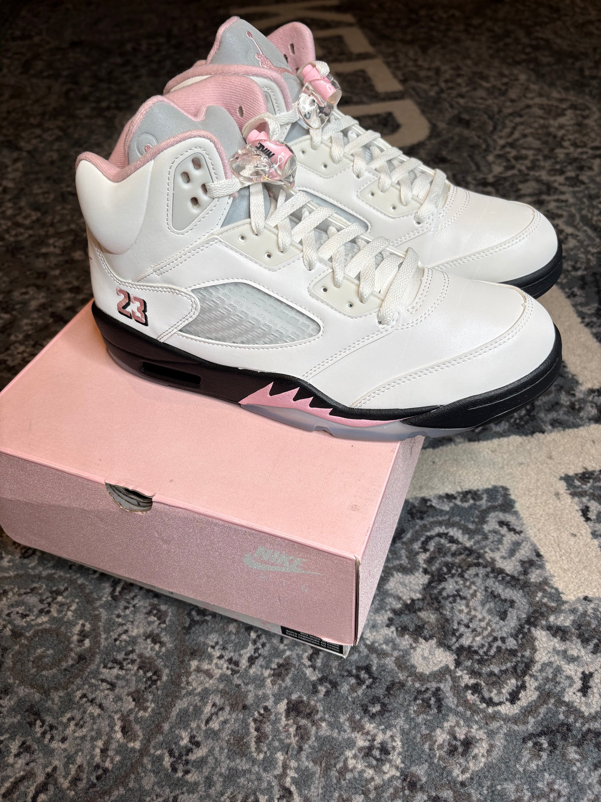 Jordan 5 Retro “Shy Pink” Clean Og Size 9.5