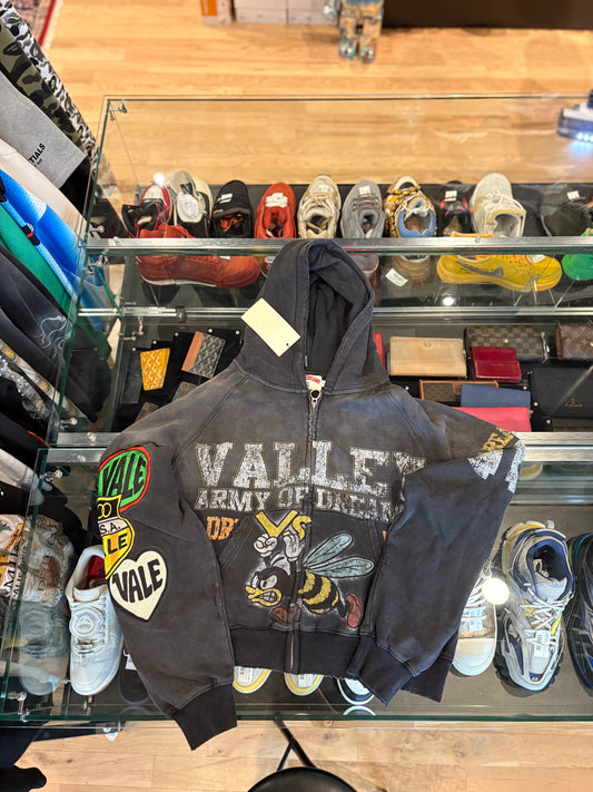 Vale Zip Hoodie Bee Gray DS