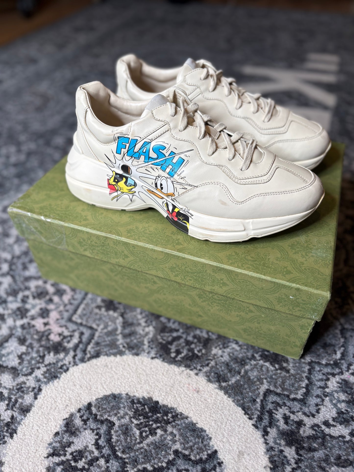 Gucci Rhyton “Disney Donald Duck” Clean Og Size 8.5