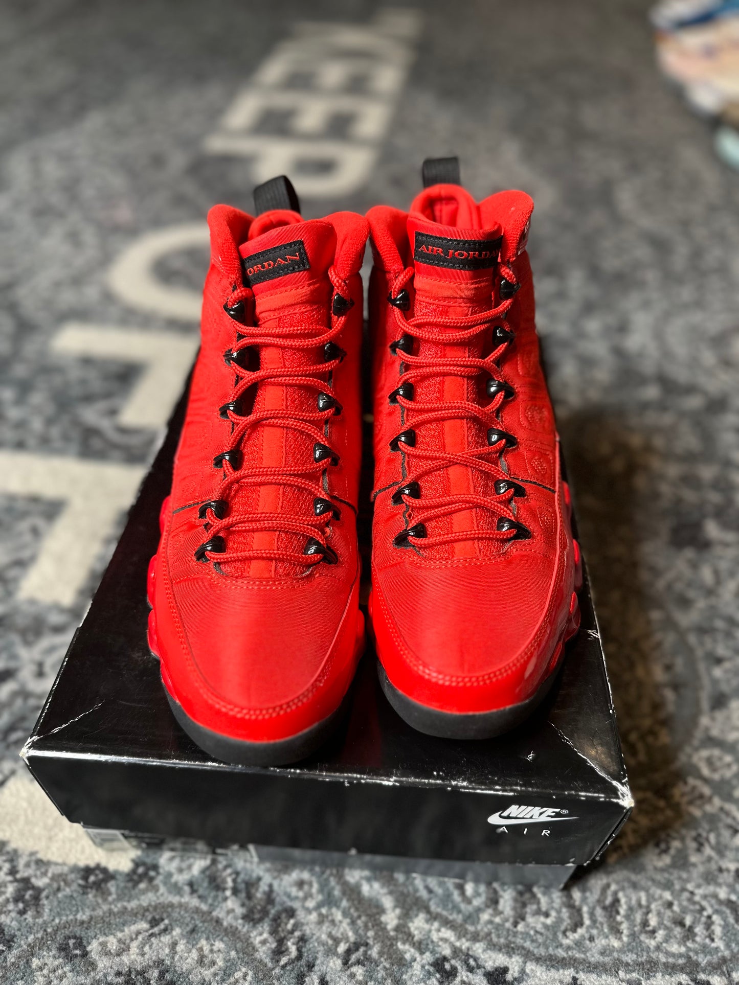 Jordan 9 Retro “Chili Red” Clean Og Size 9