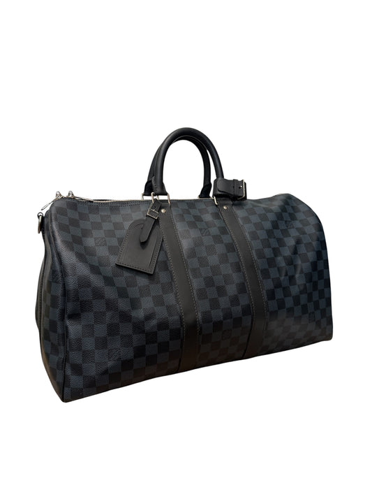 Louis Vuitton Duffle Black PO Size 45