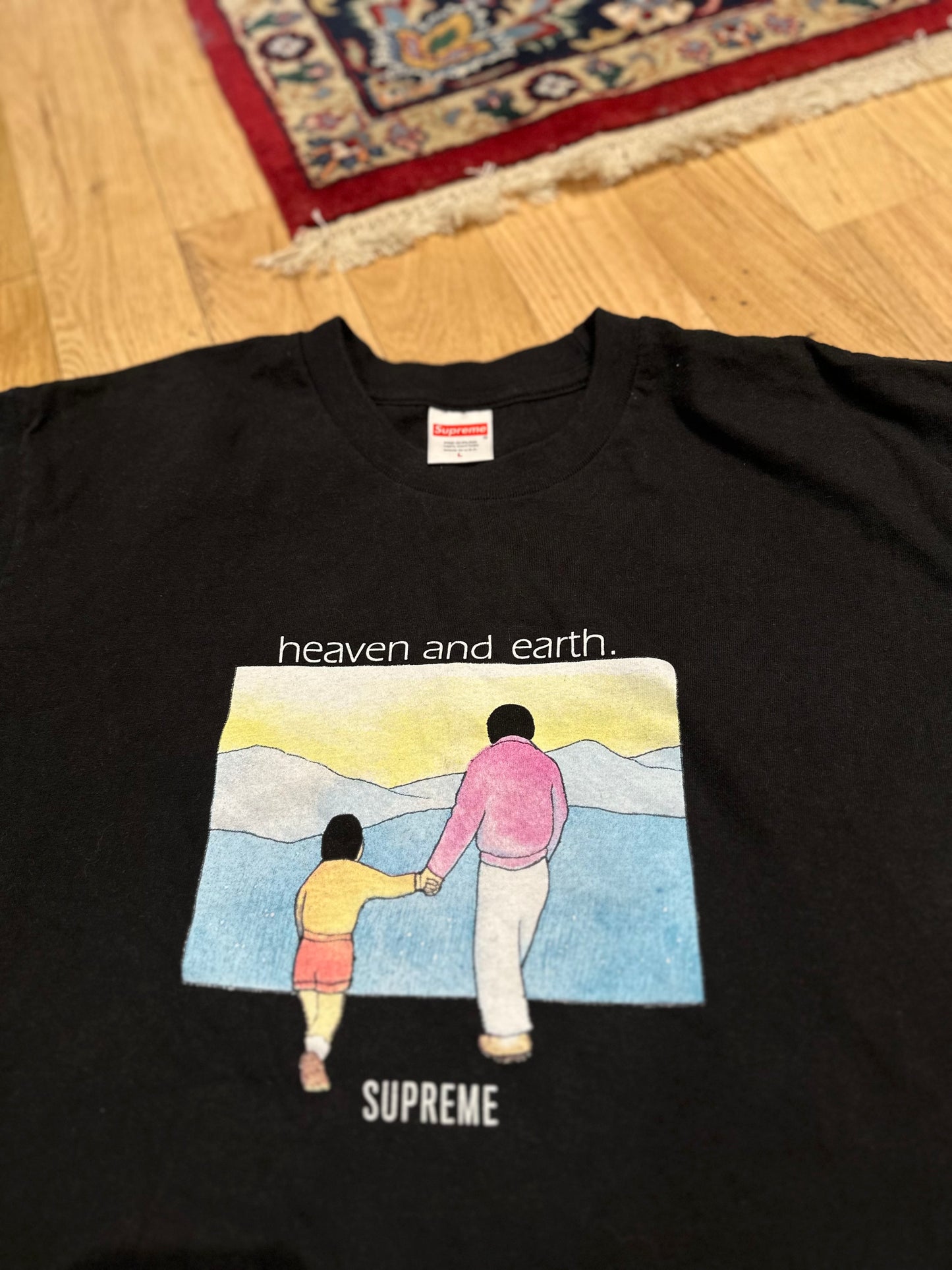 Supreme Heaven and Earth Tee Size Large