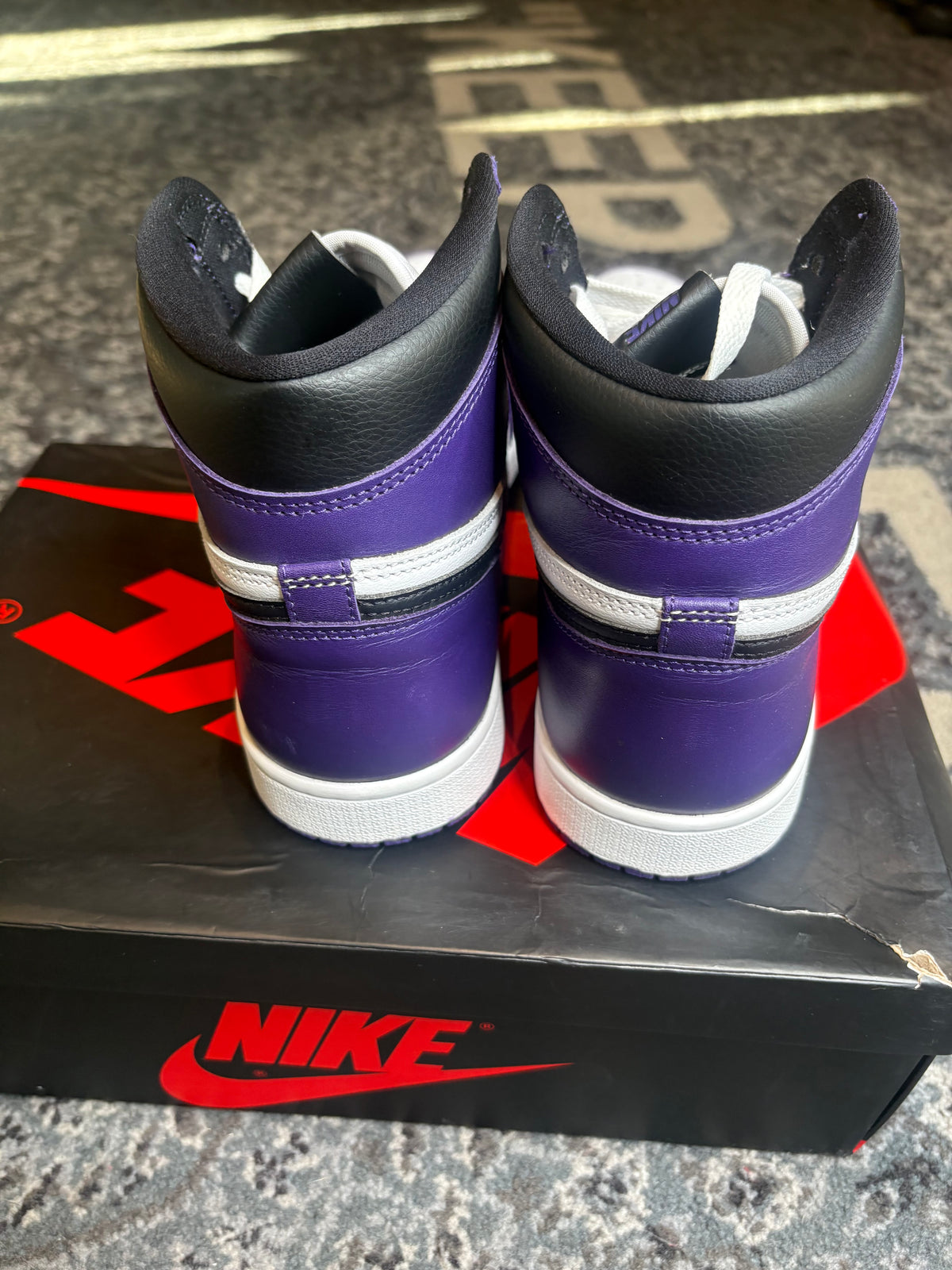 Jordan 1 Retro High “Court Purple” Clean Og Size 11