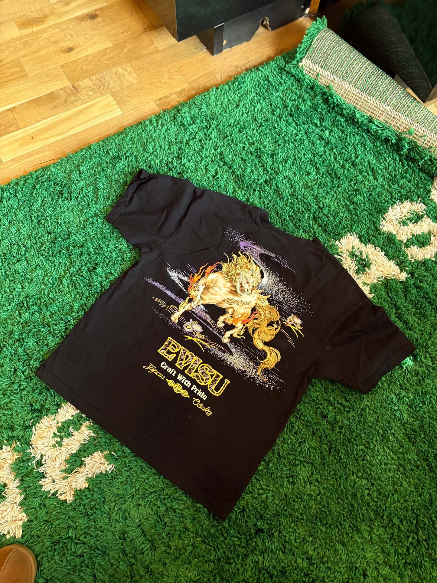 Evisu Tee Black Size Medium