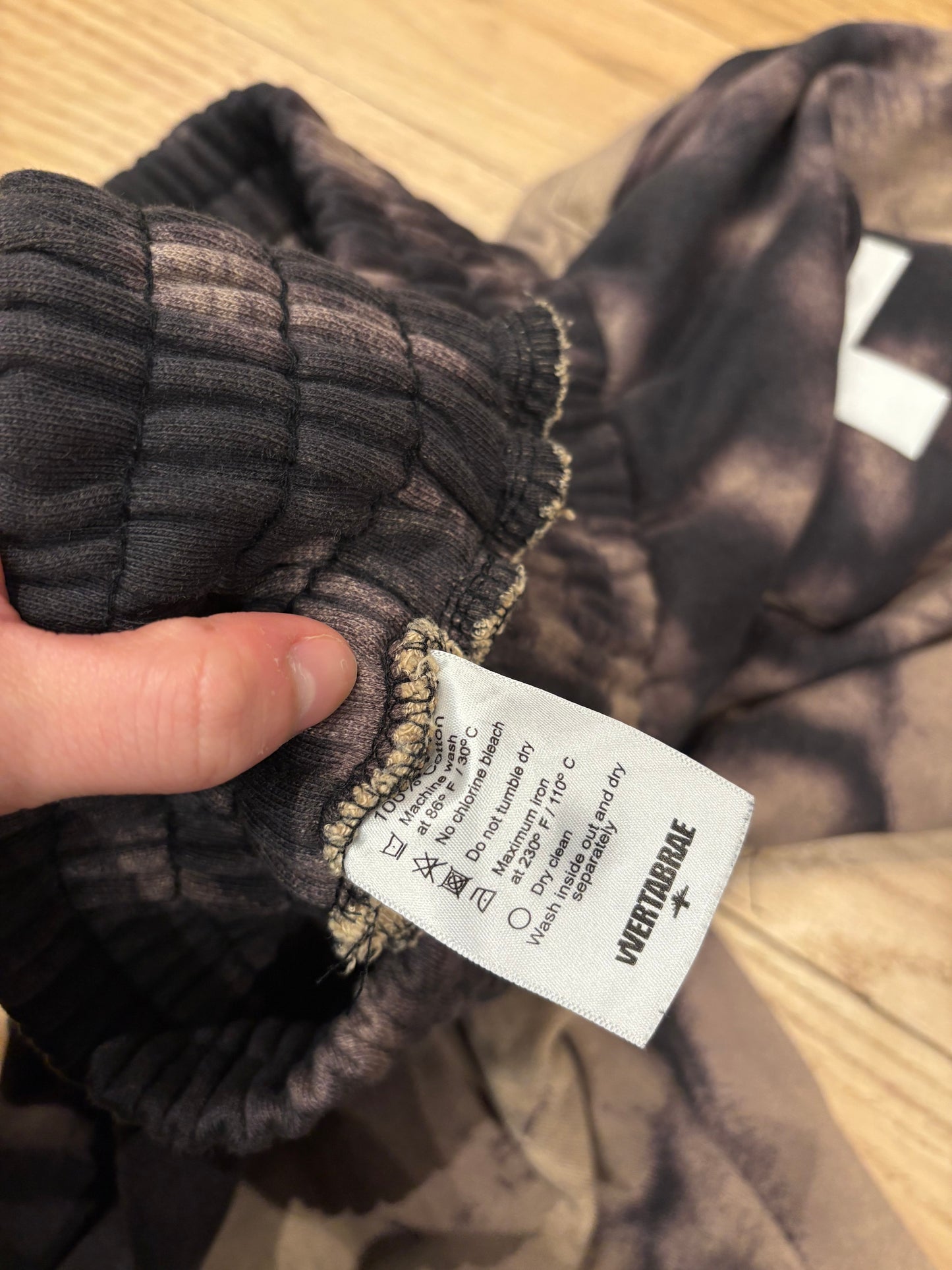 Vertebrae Acid Wash Sweatpants Size XL