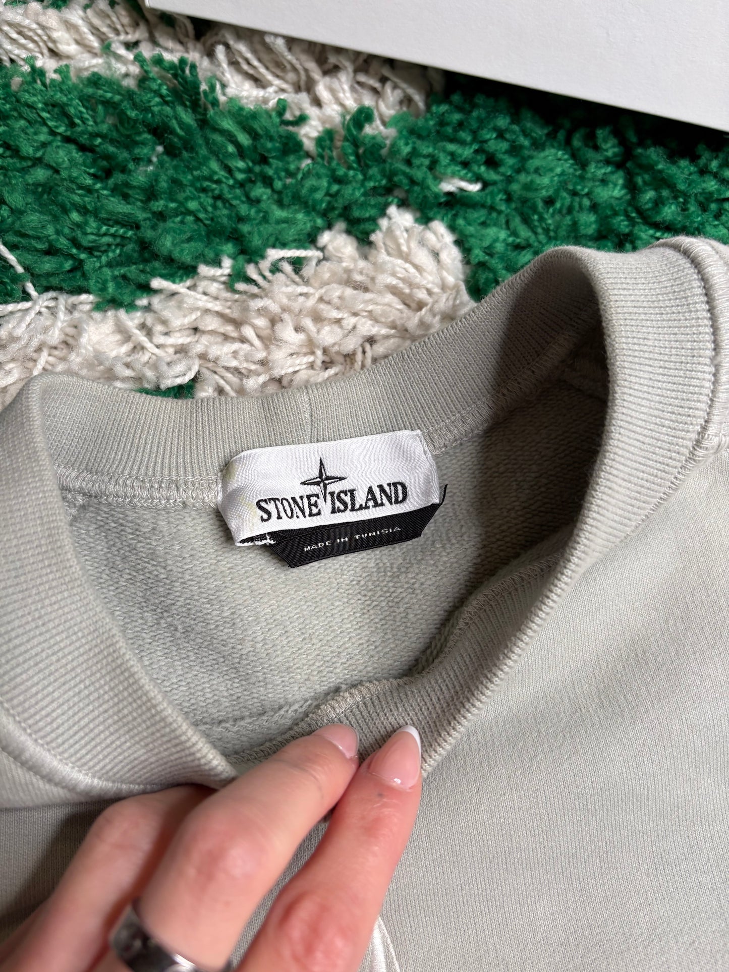 Stone Island Crewneck Gray Size Medium