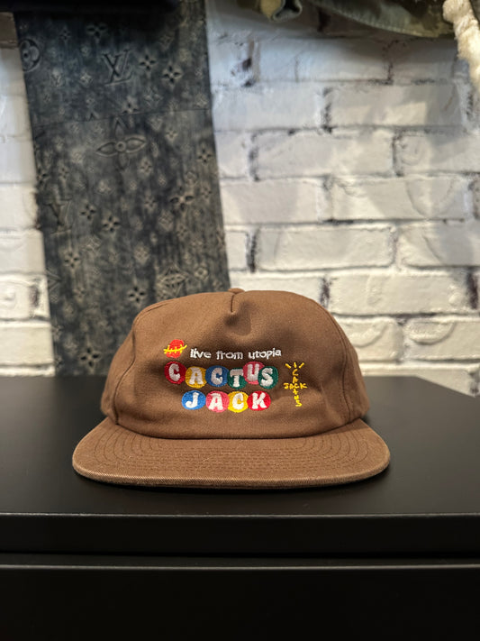 Cactus Jack Live From Utopia Brown Hat