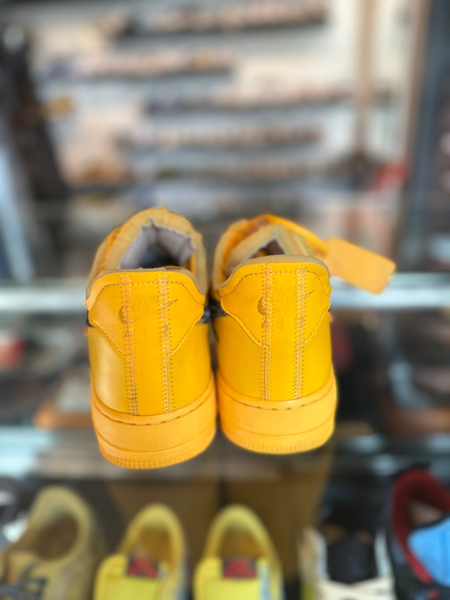 Air Force 1 Off-White ICA Lemonade Clean NB Size 10.5