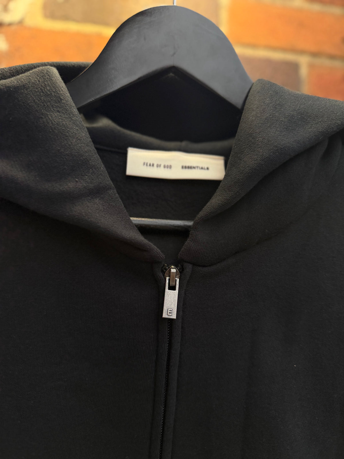 FOG Essentials Zip Hoodie Black DS