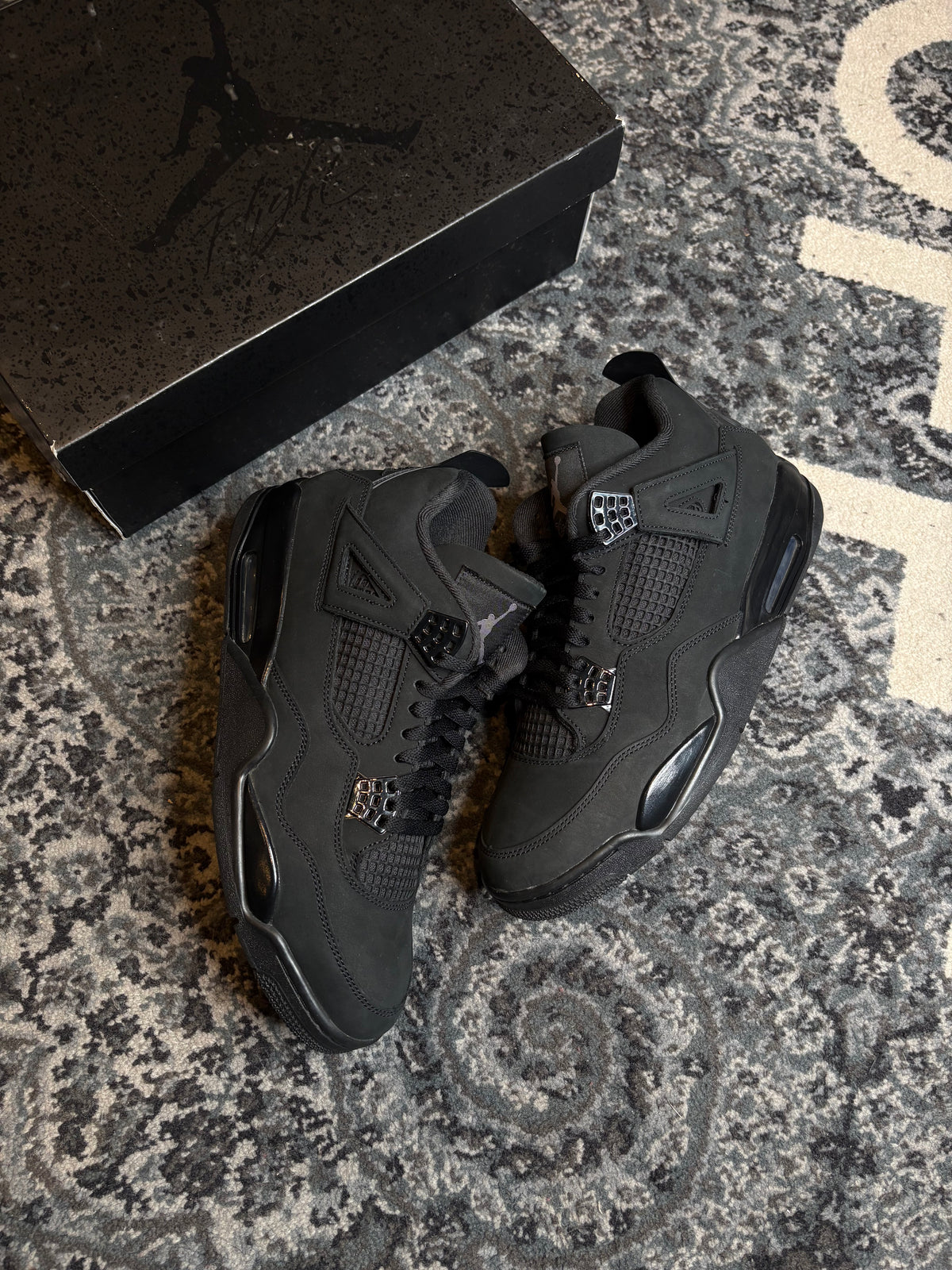 Jordan 4 Retro “Black Cat” Clean Og Size 12