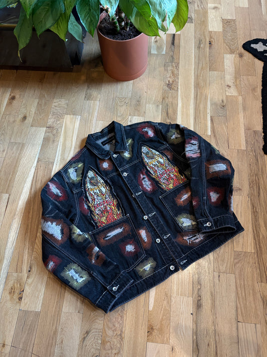 Who Decides War Denim Jacket Size XL