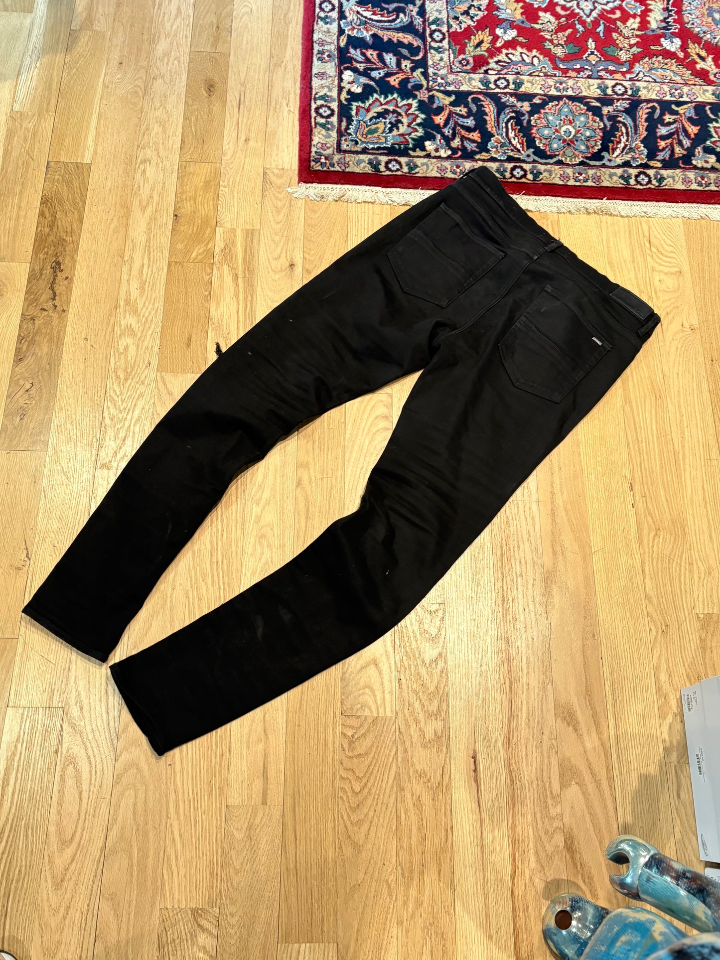 Amiri Jeans Black Distressed Size 38