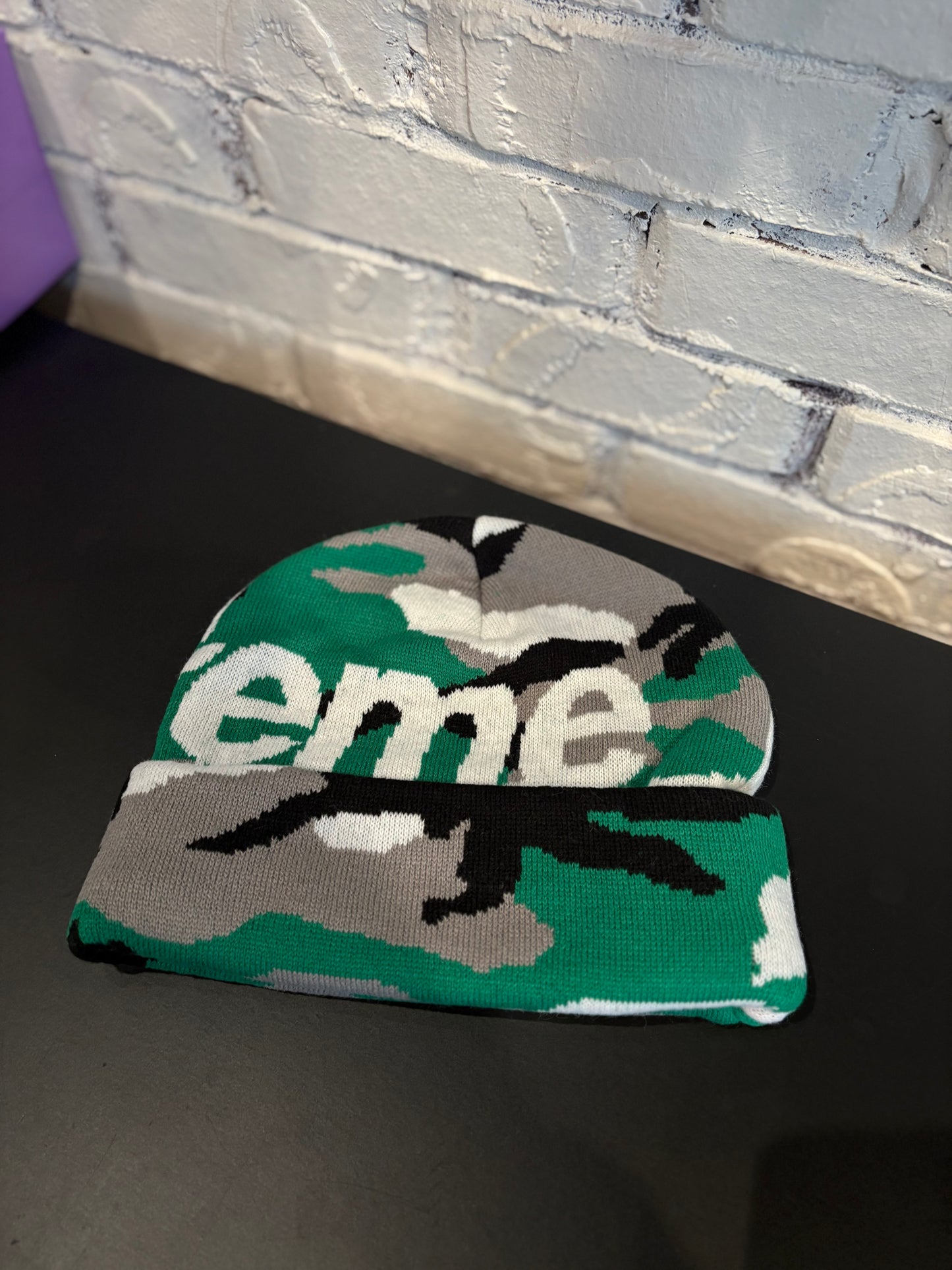 Supreme Camo Beanie DS