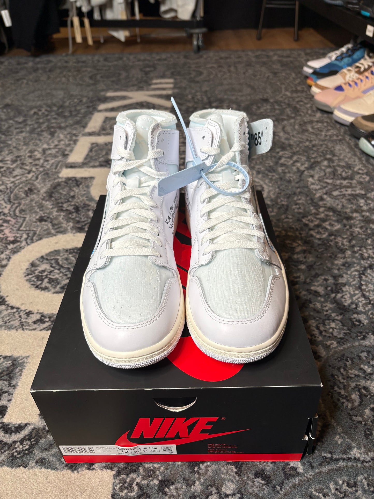 Jordan 1 Retro “Virgil Abloh Archive Alaska” Clean Og Size 12