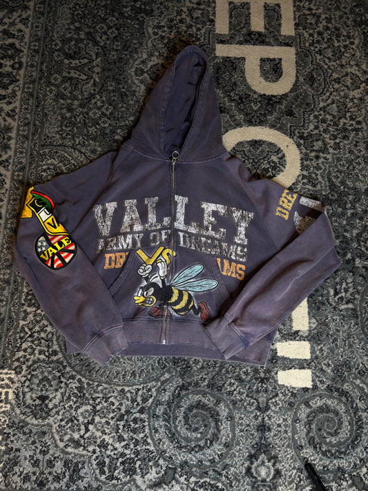 Vale Forever Army Zip Up Purple Size Large