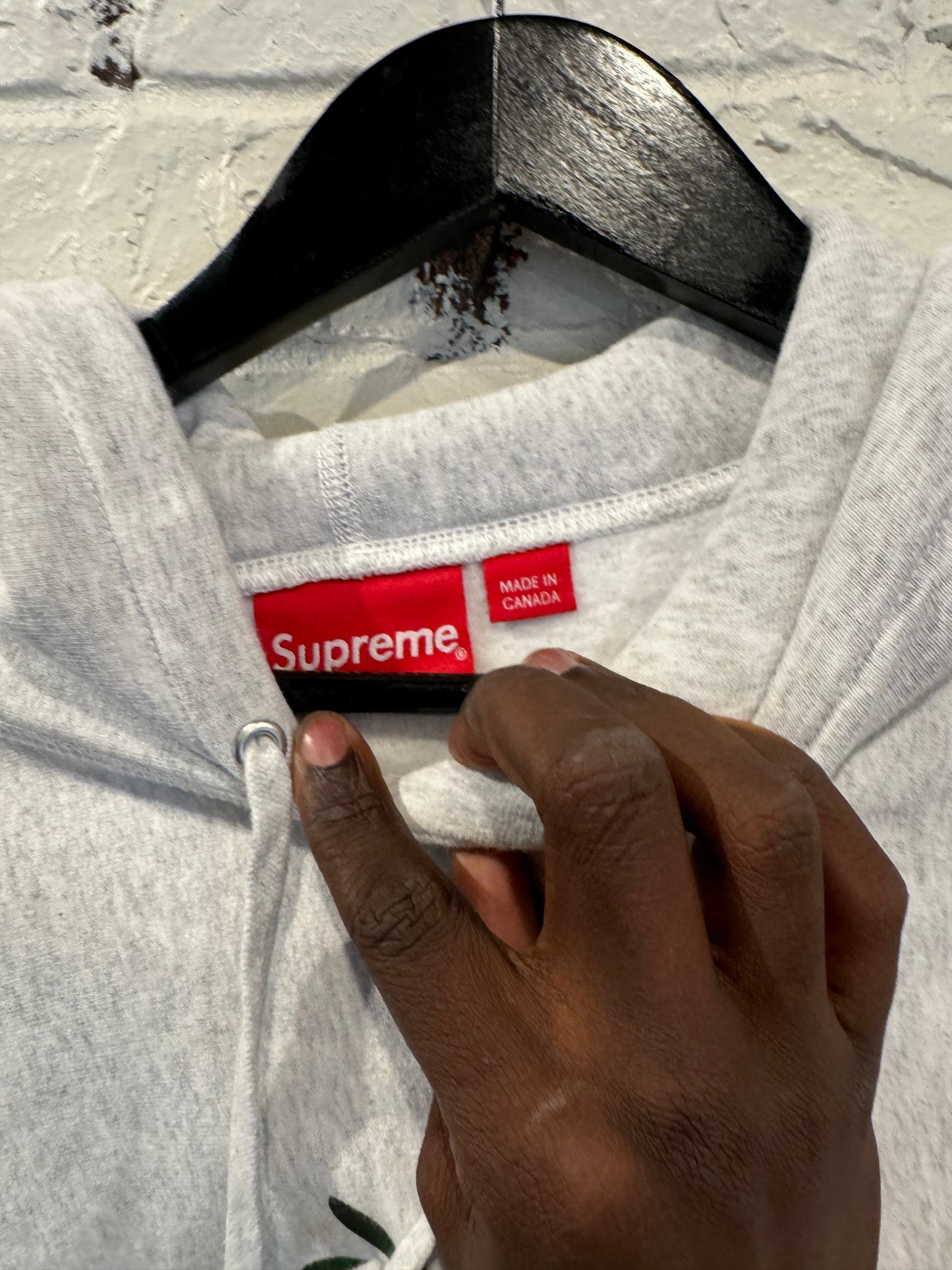 Supreme Apple Hoodie Sz L