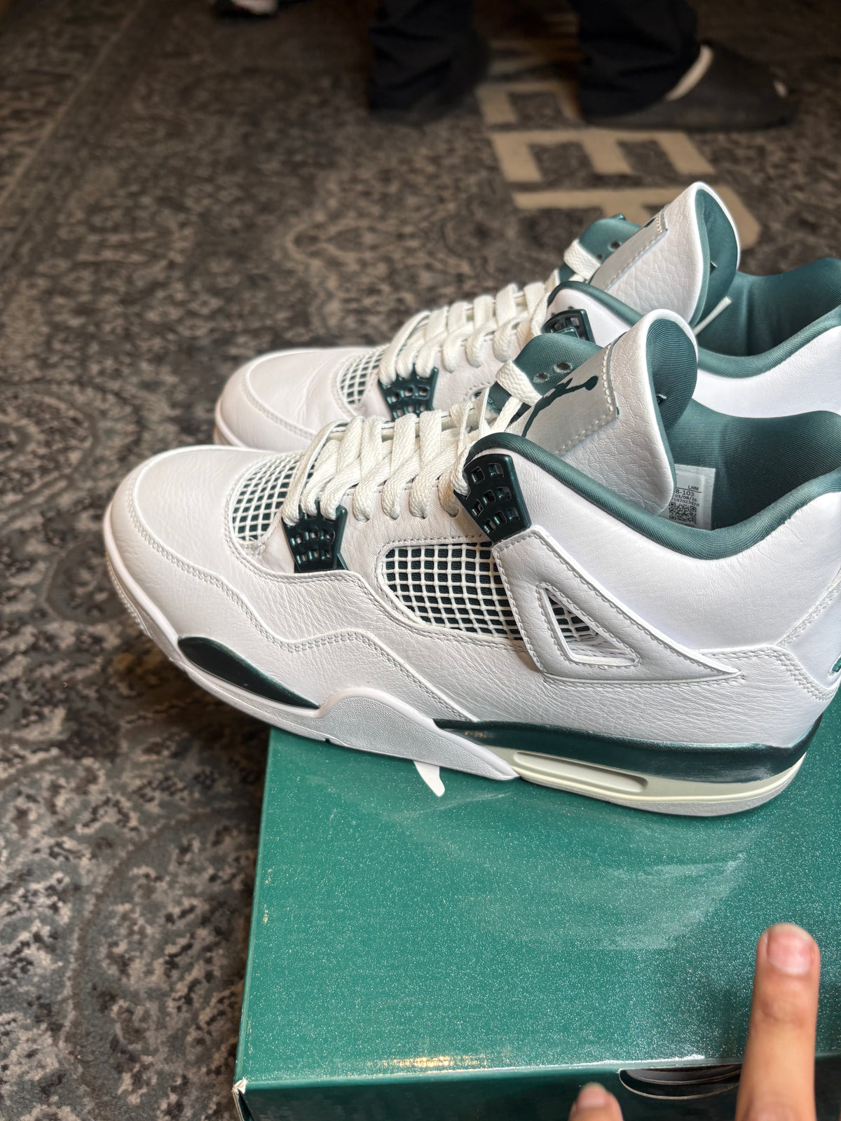 Jordan 4 Retro “Oxidized Green” Clean Og Size 9.5