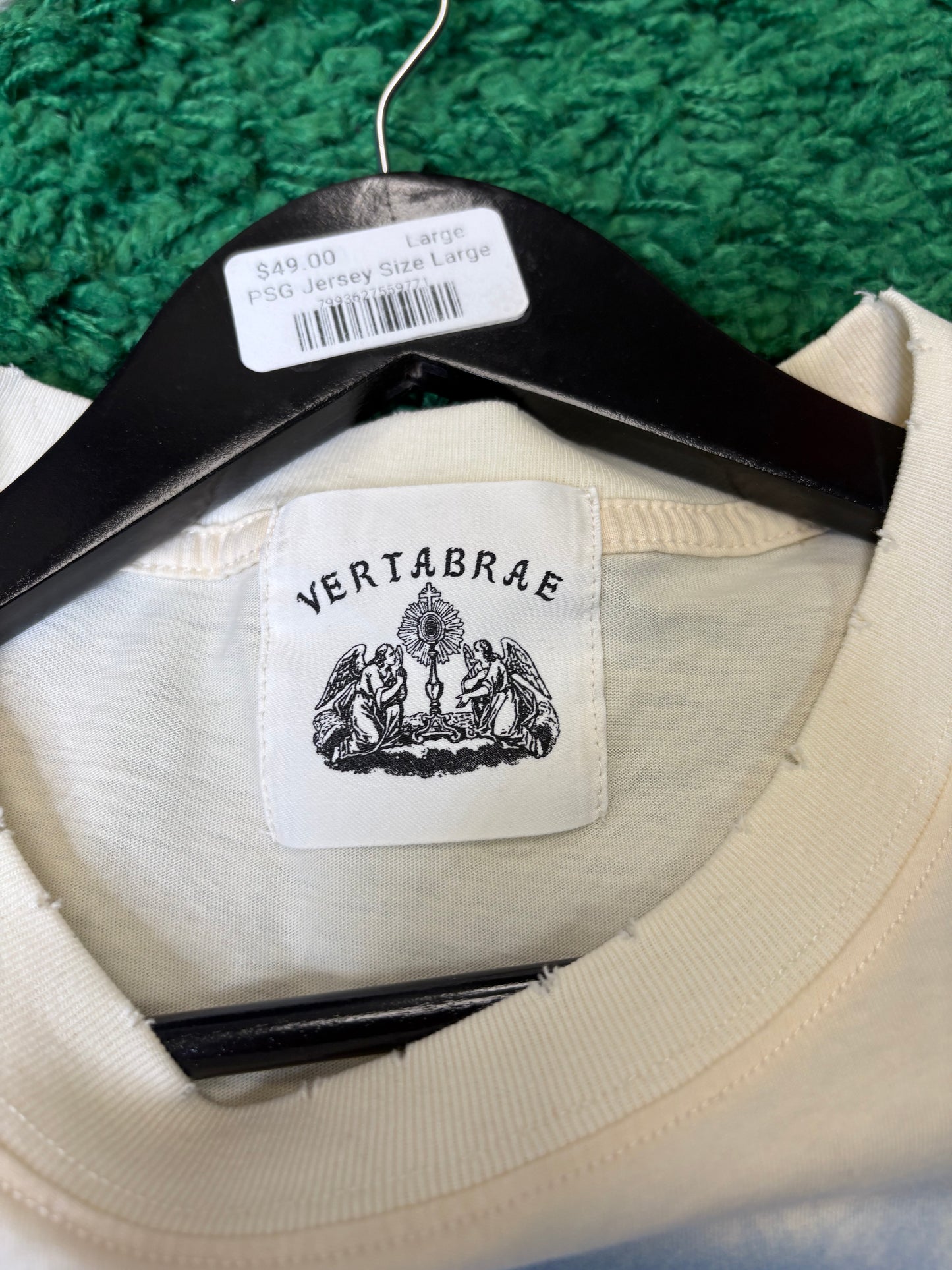 Vertebrae Airbrush Tee Size Large