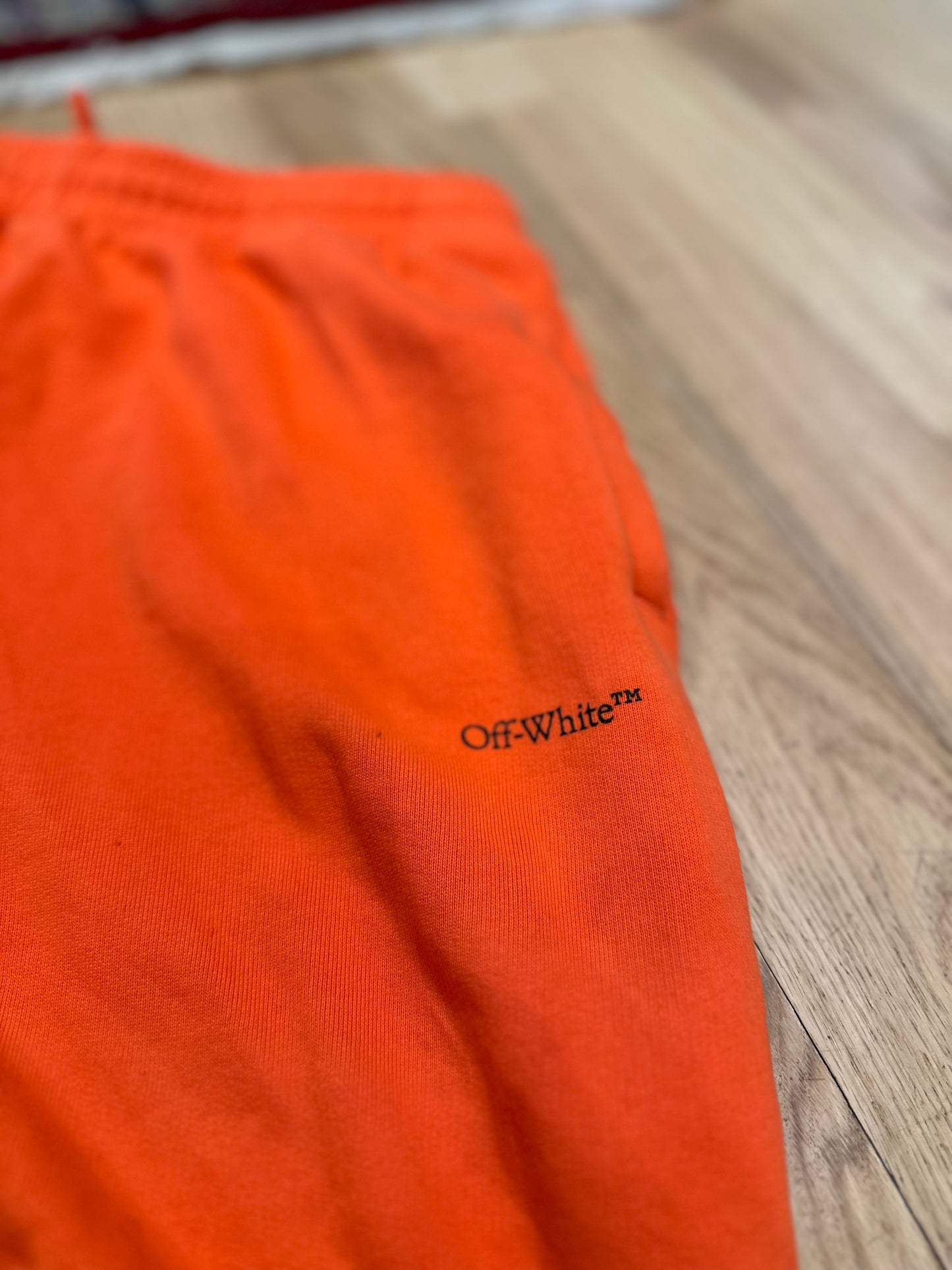 Off-White Sweatpants Orange Size XL