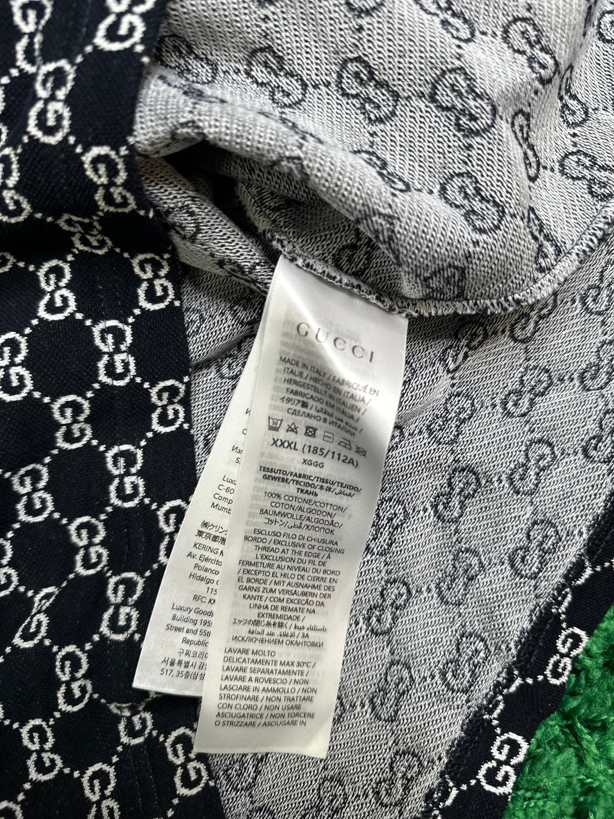 Gucci Monogram Polo Size XXXL