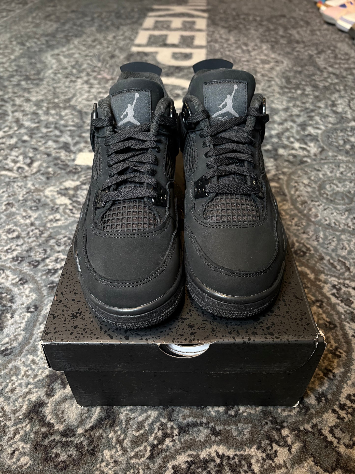 Jordan 4 Retro “Black Cat” Clean Og Size 6.5Y