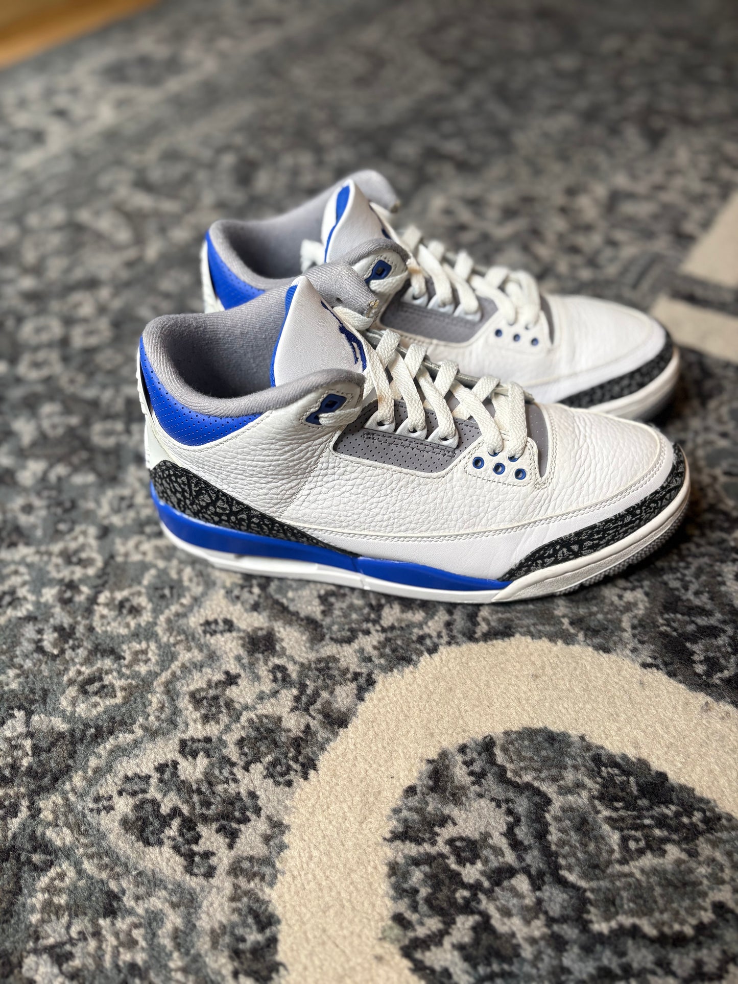 Jordan 3 Retro “Racer Blue” Og Nb Size 8.5