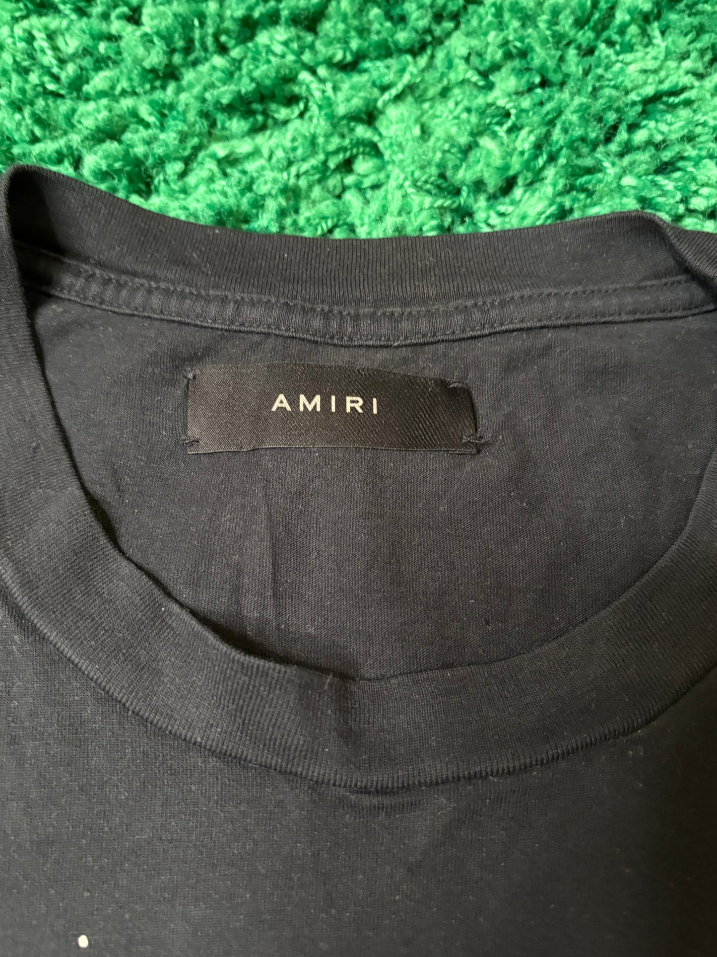 Amiri Paisley Tee Black Size XXL