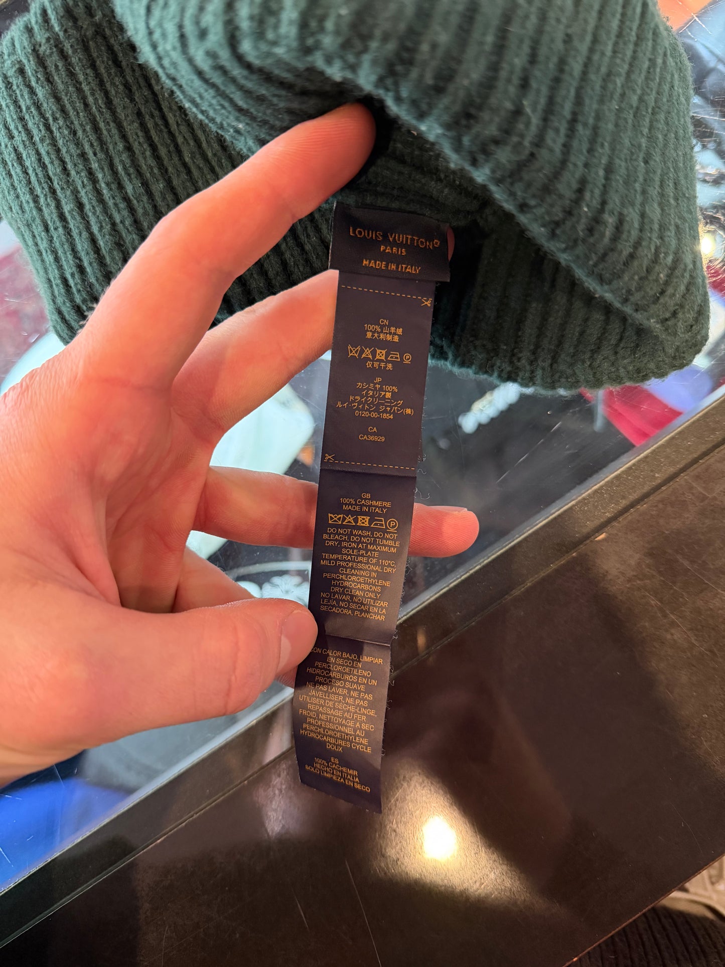 Louis Vuitton LV ‘Dual’ Beanie Green