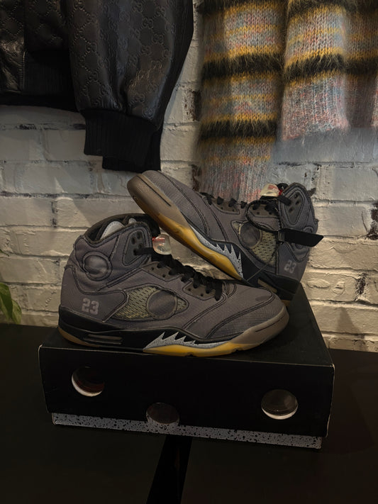 Jordan 5 Retro Off-White Muslin Clean RB Size 10