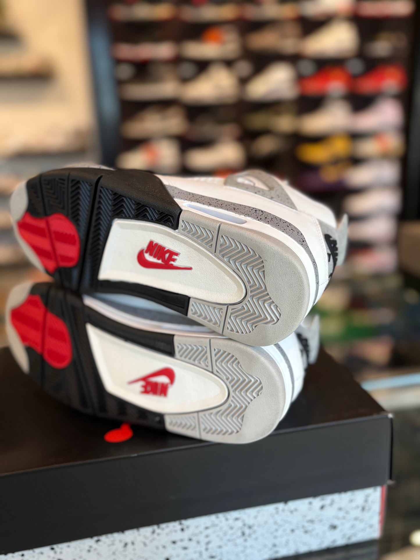 Jordan 4 Retro White Cement Clean OG Size 8