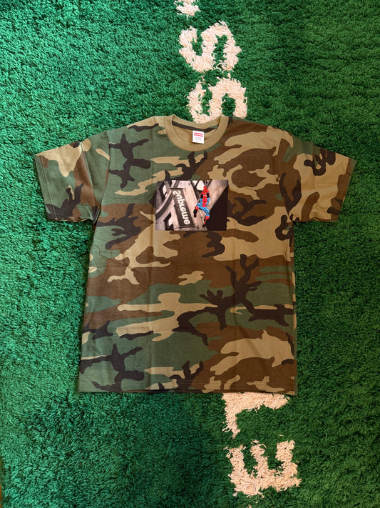 Supreme Camo Spider-Man Tee DS Size Large