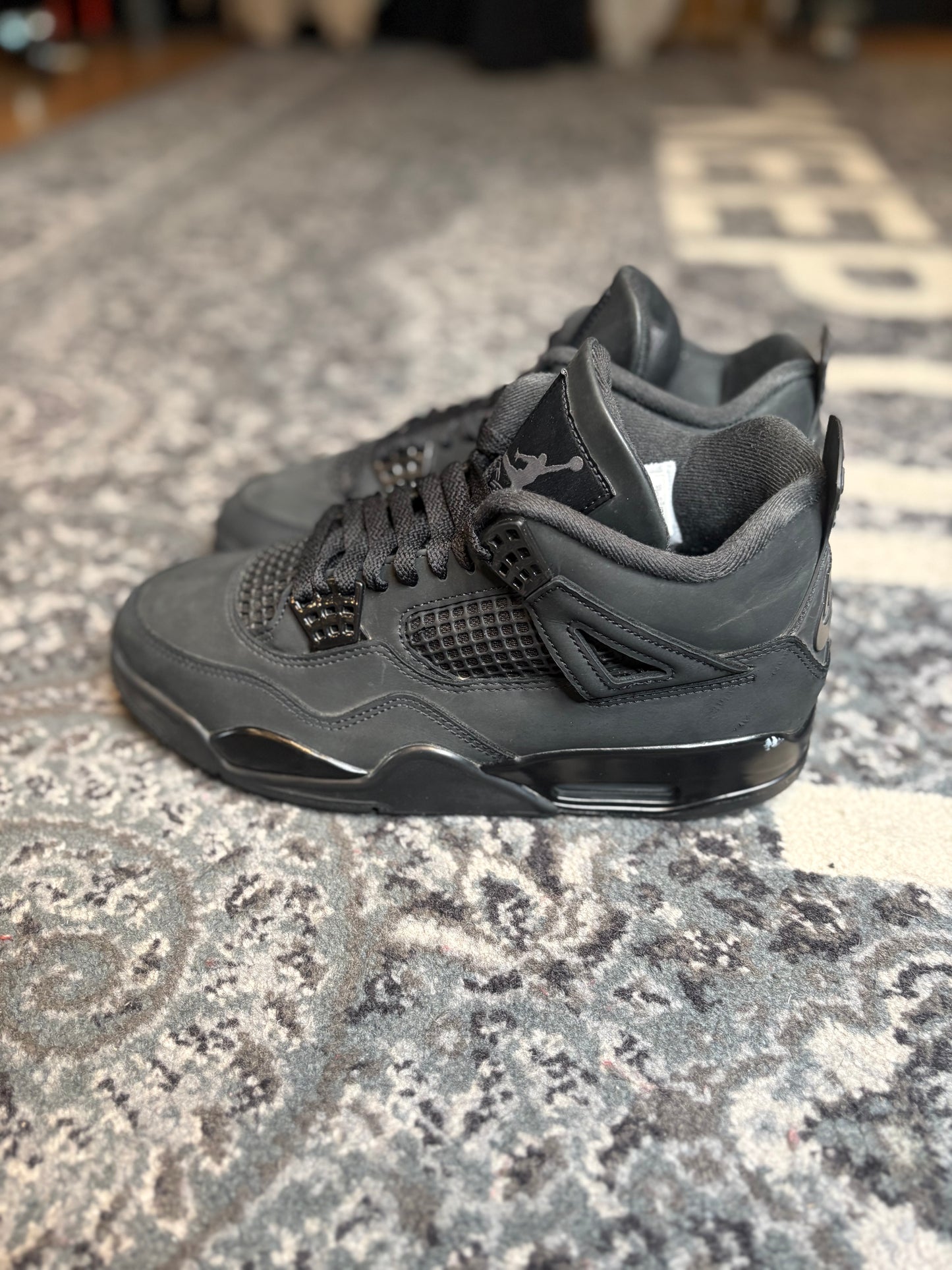 Jordan 4 Retro “Black Cat” Clean Nb Size 8.5