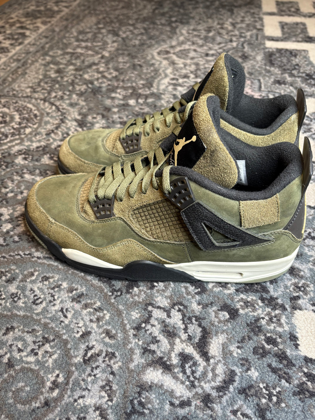 Jordan 4 Retro “Craft Olive” Clean Nb Size 11.5
