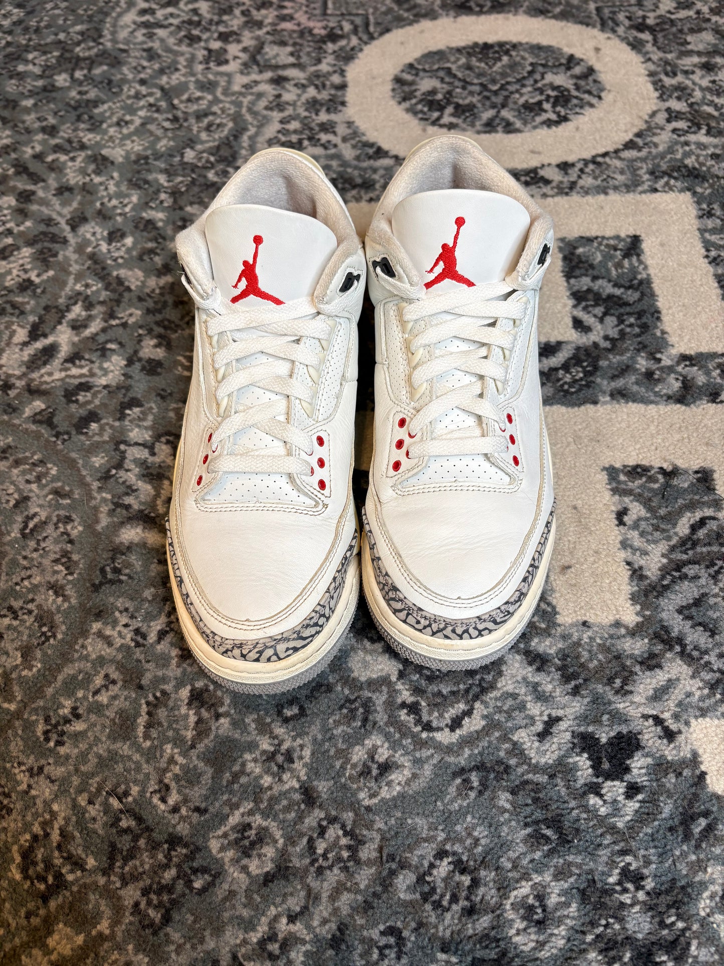 Jordan 3 Retro “White Cement” Clean Nb Size 9