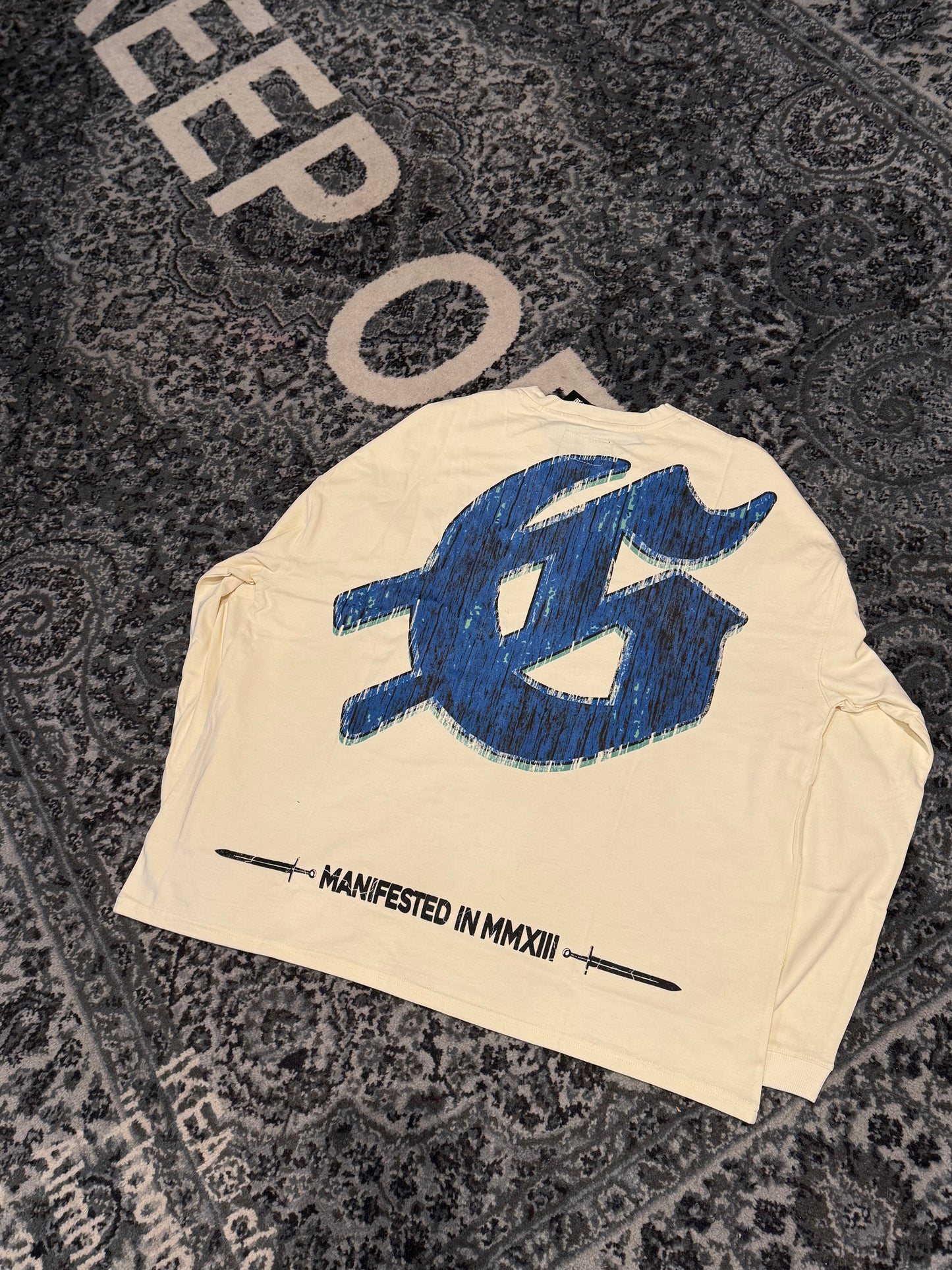 Godspeed Dog Cream Long Sleeve DS