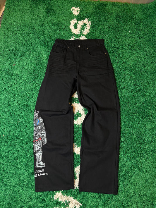 Warren Lotas Carpenter Jeans Black DS Size 32
