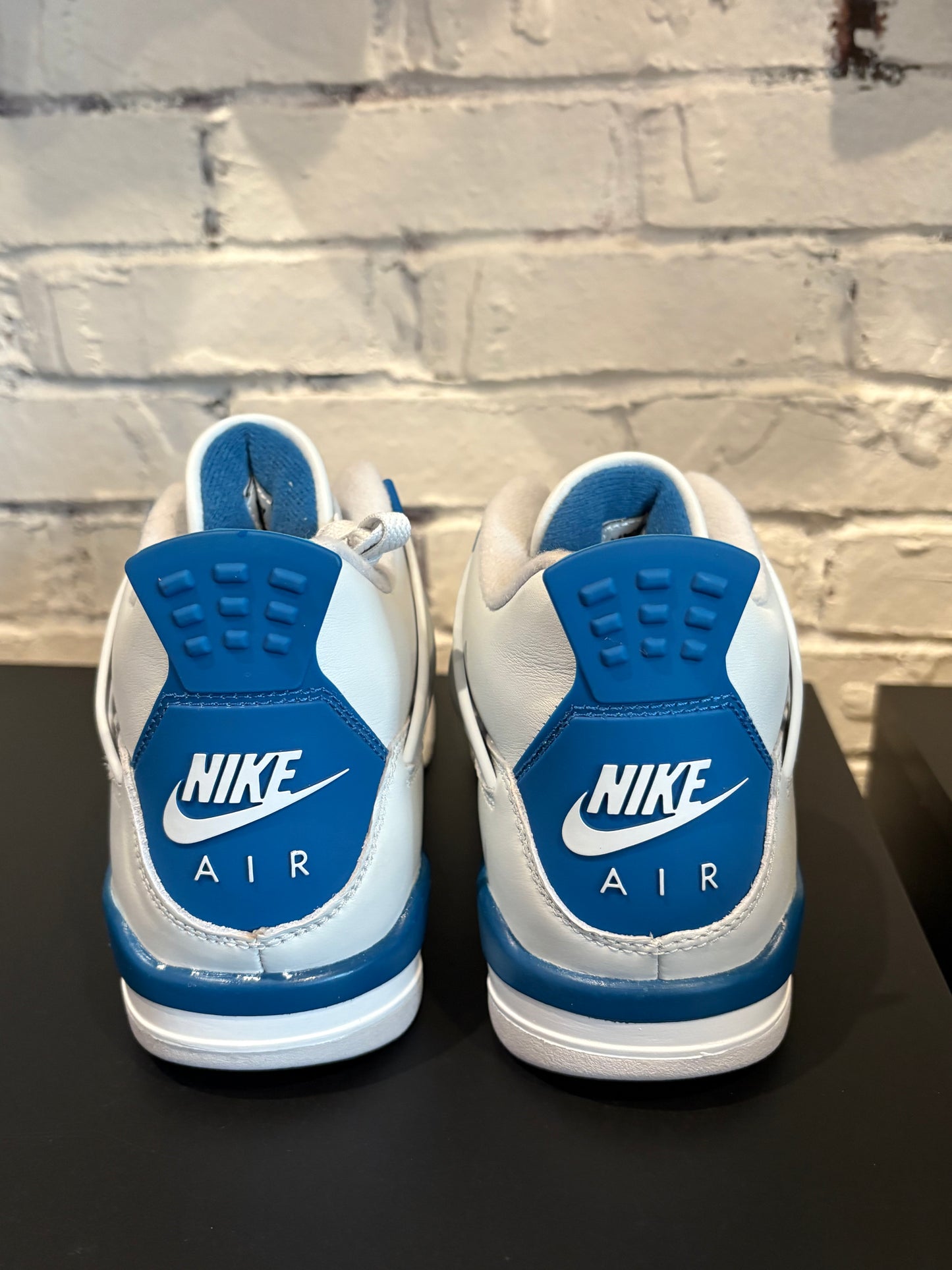 Jordan 4 Retro Military Blue Clean NB Size 7y