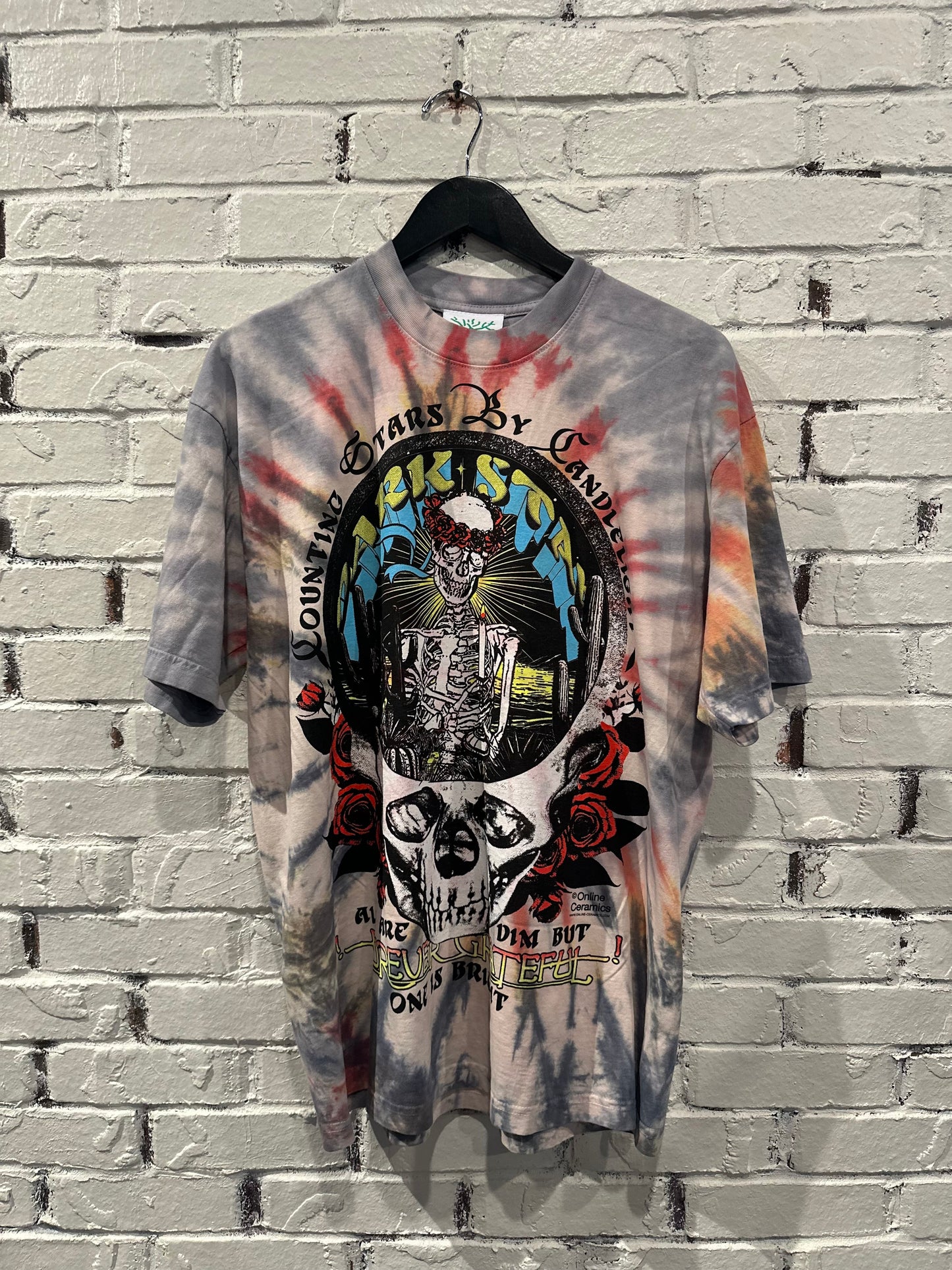 Online Ceramics Grateful Dead Tee Sz L