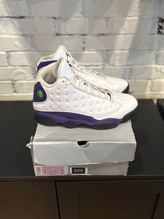 Jordan 13 ‘Lakers’ Clean Og box size 12
