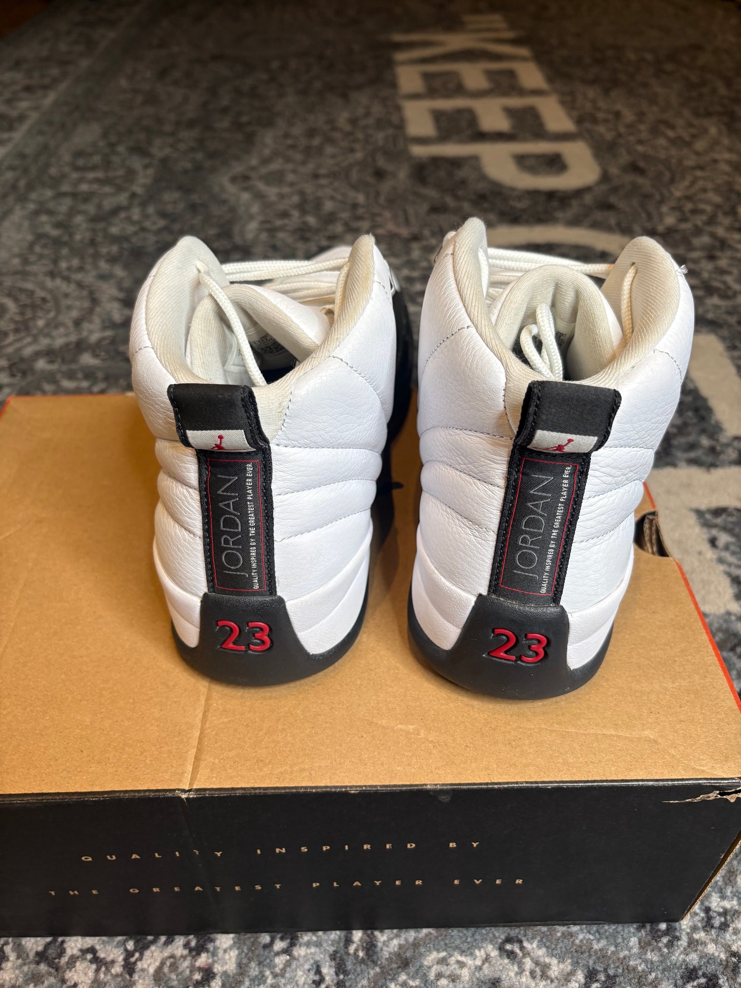 Jordan 12 Retro “Taxi Flip” Clean Og Size 10