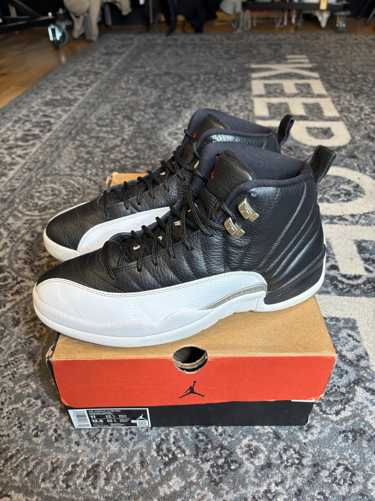 Jordan 12 Retro “Playoff” Po Og Size 11