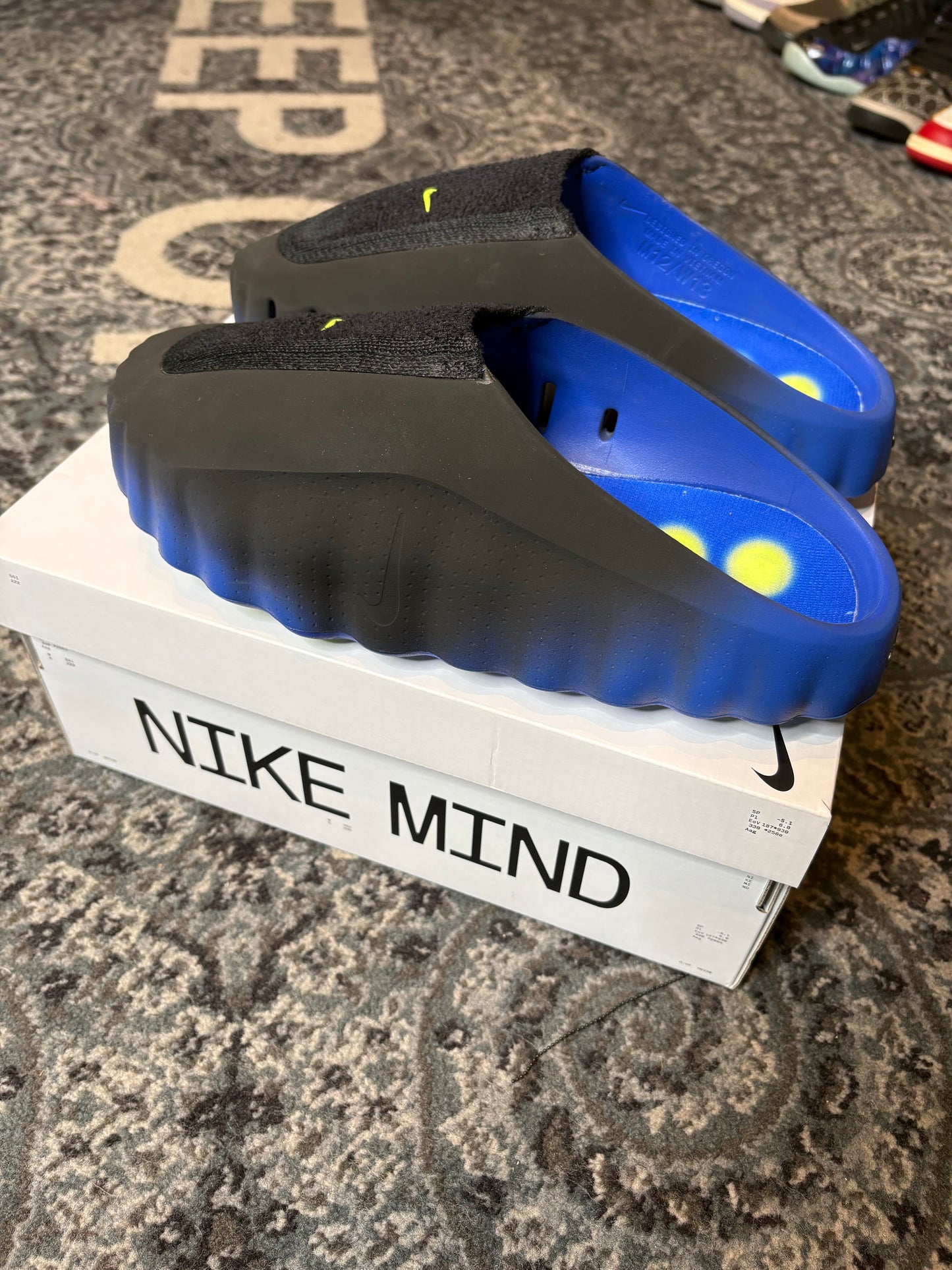 Nike Mind Slide 001 “Hyper Royal” Clean Og Size 12