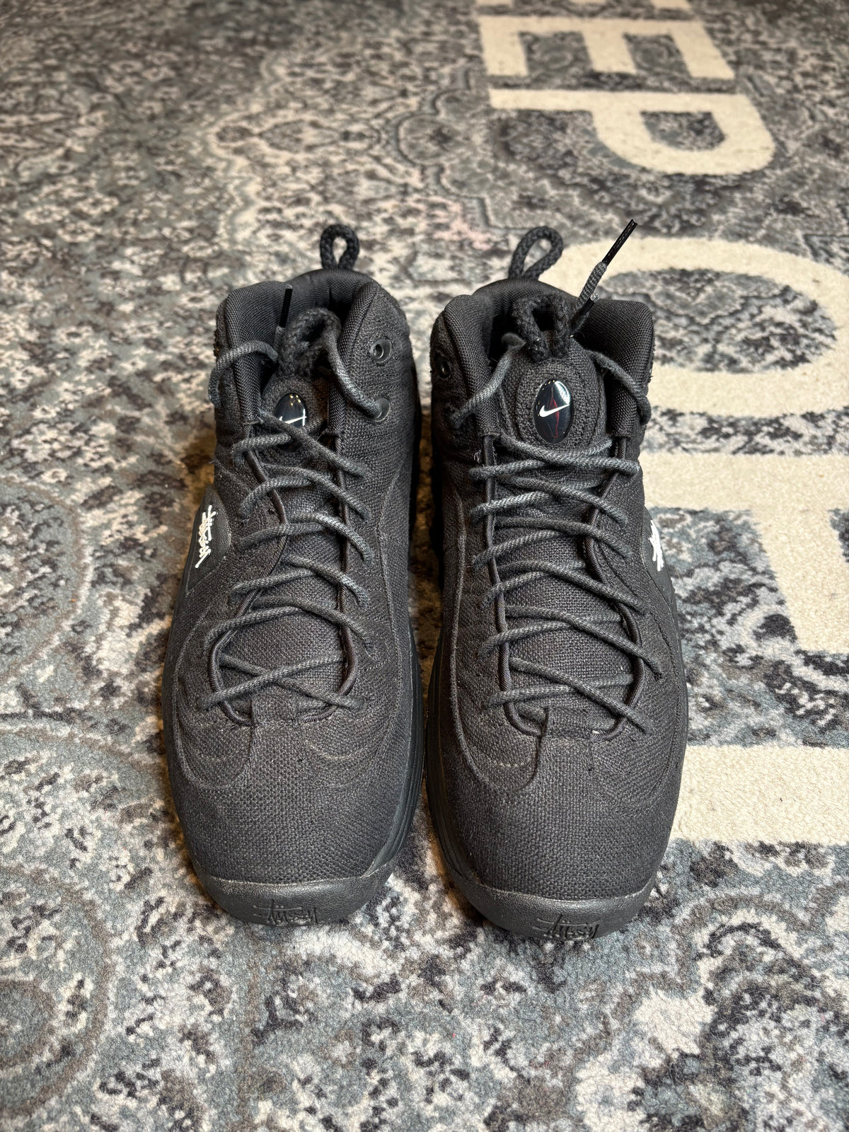 Nike Air Penny 2 “Stussy Black” Clean Nb Size 11.5
