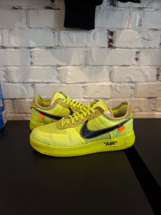 Off-White Air Force 1 ‘Volt’ Size 8.5 PO NB